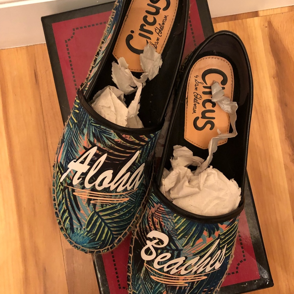 Sam Edelman circus espadrille shoe 8.5